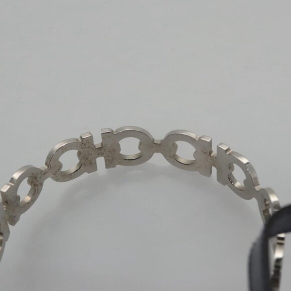 Salvatore Ferragamo Hand Bag Enamel 2way Blue - Picture 12 of 16